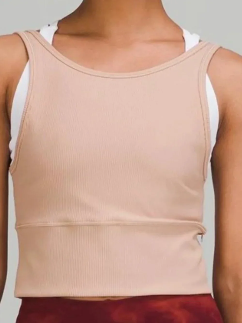 lululemon Power Pivot Ribbed Tank Top - size 2